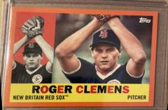 Roger Clemens [Orange] Baseball Cards 2022 Topps Pro Debut MiLB Legends Prices