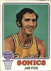 Jim Fox #24 Basketball Cards 1973 Topps Prices