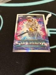 Fernando Tatis Jr. Baseball Cards 2022 Topps Cosmic Chrome Supernova Prices