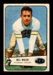 Bill Walsh Football Cards 1954 Bowman Prices