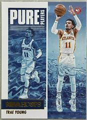 Trae Young [Winter] #6 Basketball Cards 2021 Panini Hoops Pure Players Prices