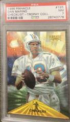 Dan Marino [Trophy Collection] #195 Football Cards 1996 Pinnacle Prices