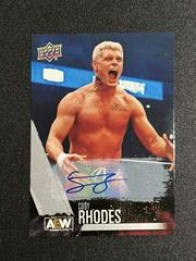 Cody Rhodes [Autograph] Wrestling Cards 2021 Upper Deck AEW Prices