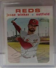 Jesse Winker [White Border] #3 Baseball Cards 2020 Topps Heritage Prices