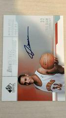 Boris Diaw Basketball Cards 2003 SP Signature Authentic Signature Prices