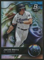 Jacob Berry [Platinum Bar] #TOP-11 Baseball Cards 2023 Bowman Platinum Top Prospects Prices
