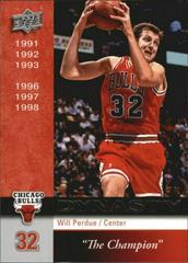 Will Perdue Basketball Cards 2008 Upper Deck Bulls Dynasty Prices