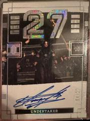 Undertaker Wrestling Cards 2022 Panini Impeccable WWE WrestleMania Signatures Prices