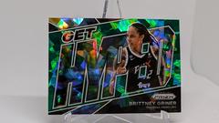 Brittney Griner [Green Ice] Basketball Cards 2022 Panini Prizm WNBA Get Hyped Prices