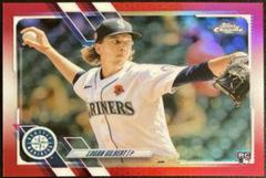 Logan Gilbert [Red Refractor] #USC70 Baseball Cards 2021 Topps Chrome Update Prices