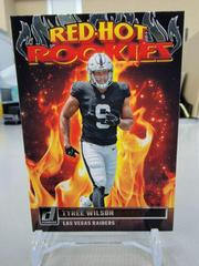 Tyree Wilson #RHR-2 Football Cards 2023 Panini Donruss Red Hot Rookies Prices