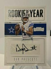 Dak Prescott [Autograph] Football Cards 2016 Panini Contenders Rookie of the Year Prices