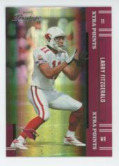 Larry Fitzgerald [Xtra Points Red] Football Cards 2005 Playoff Prestige Prices
