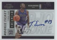 Tyreke Evans Autograph #104 Basketball Cards 2009 Playoff Contenders Prices