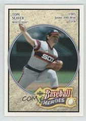 Tom Seaver #29 Baseball Cards 2005 Upper Deck Baseball Heroes Prices