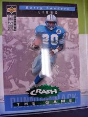 Barry Sanders [Green] #C16 Football Cards 1994 Collector's Choice Crash the Game Prices
