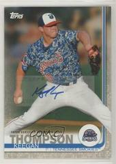 Keegan Thompson [Autograph Gold] Baseball Cards 2019 Topps Pro Debut Prices