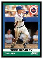Todd Hundley #79 Baseball Cards 1991 Score Rising Stars Prices