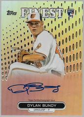 Dylan Bundy [Orange Refractor] Baseball Cards 2013 Finest Rookie Autographs Prices