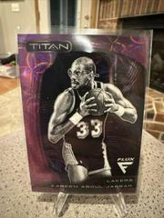 Kareem Abdul Jabbar [Purple Scope] #29 Basketball Cards 2022 Panini Flux Titan Prices