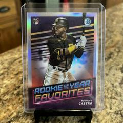 Rodolfo Castro Baseball Cards 2022 Bowman Rookie of the Year Favorites Prices