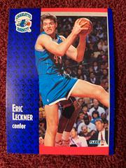Eric Leckner #21 Basketball Cards 1991 Fleer Prices
