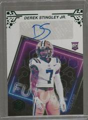 Derek Stingley Jr. [Green] #FS-DS Football Cards 2022 Panini Elements Future Signs Autographs Prices
