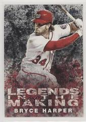 Bryce Harper [Black] #BH Baseball Cards 2018 Topps Legends in the Making Prices
