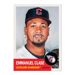 Emmanuel Clase Baseball Cards 2023 Topps Living Prices