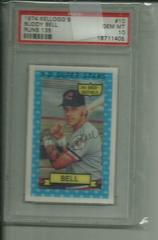 Buddy Bell [Runs 135] Baseball Cards 1974 Kellogg's Prices