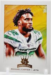 Michael Carter [Gold] Football Cards 2021 Panini Chronicles Gridiron Kings Prices