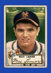 Max Lanier #101 Baseball Cards 1952 Topps Prices