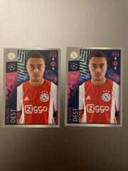Sergino Dest #500 Soccer Cards 2019 Topps UEFA Champions League Stickers Prices