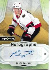 Brady Tkachuk Hockey Cards 2021 Upper Deck Synergy Autographs Prices