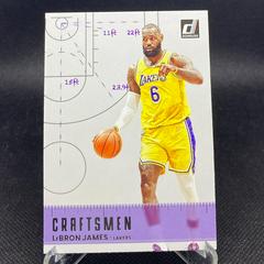 LeBron James Basketball Cards 2022 Panini Donruss Craftsmen Prices