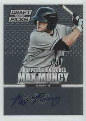 Max Muncy [Prizm] #76 Baseball Cards 2013 Panini Prizm Perennial Draft Picks Prospect Signatures Prices