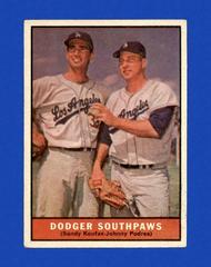 S. Koufax, J. Podres Baseball Cards 1961 Topps Prices