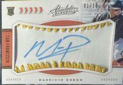 Mauricio Dubon [Material Signature Gold] Baseball Cards 2020 Panini Absolute Prices