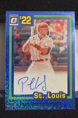 Paul Goldschmidt [Blue Mojo] #81S-PG Baseball Cards 2022 Panini Donruss Optic Retro 1981 Signatures Prices