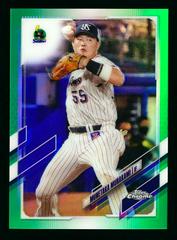 Munetaka Murakami [Green] #92 Baseball Cards 2021 Topps Chrome NPB Nippon Professional Prices
