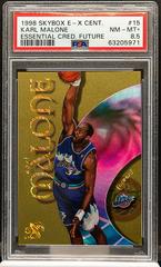 Karl Malone [Essential Cred. Future] #15 Basketball Cards 1998 Skybox E X Century Prices