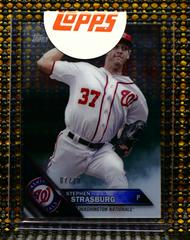 Stephen Strasburg [Clear] #637 Baseball Cards 2016 Topps Prices