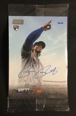 Brett Baty #OBA-BBY Baseball Cards 2023 Stadium Club Oversized Box Topper Autographs Prices