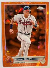 Austin Riley [Orange] Baseball Cards 2022 Topps Chrome Sapphire Prices