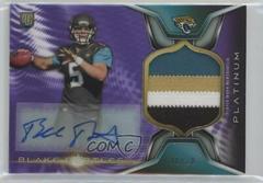 Blake Bortles [Purple Refractor] #BB Football Cards 2014 Topps Platinum Autograph Rookie Patch Prices