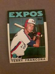 Terry Francona Baseball Cards 1986 Topps Prices