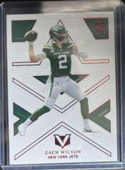 Zach Wilson [Red] #2 Football Cards 2021 Panini Chronicles Vertex Prices