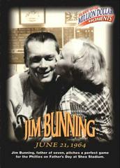 Jim Bunning #29 Baseball Cards 1997 Fleer Million Dollar Moments Prices
