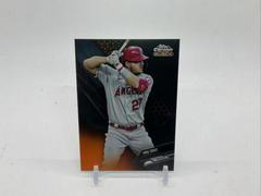 Mike Trout [Orange Refractor] #70 Baseball Cards 2021 Topps Chrome Black Prices