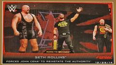 Seth Rollins [Gold] Wrestling Cards 2015 Topps WWE Road to Wrestlemania Prices